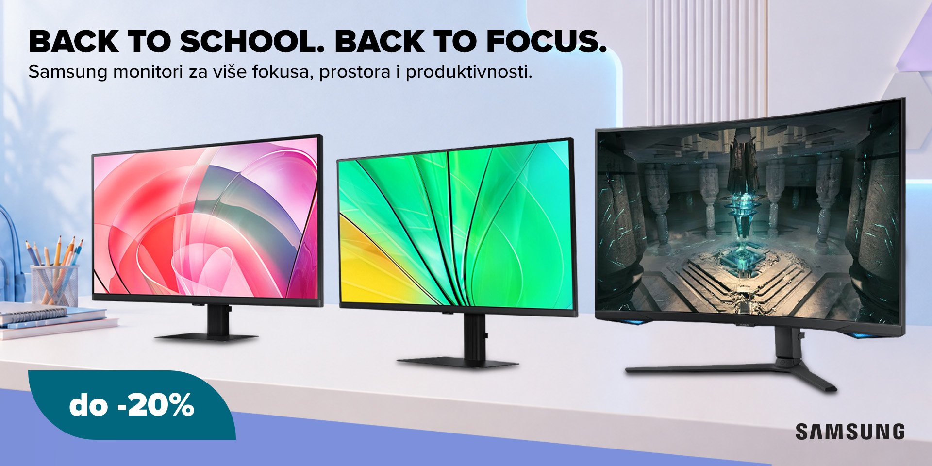 Samsung monitori bts akcija